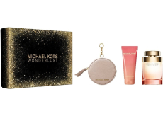 Michael Kors Wonderlust parfumovaná voda 100 ml + telové mlieko 100 ml + peňaženka, darčeková sada pre ženy
