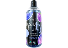 Eva Natura Beauty Sprchový gél Fruity Blue Fruits s vôňou modrého ovocia 400 ml