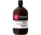 The Doctor Health & Care Keratín + arginín + biotín Maximálna energia keratínový šampón na posilnenie a lesk 355 ml