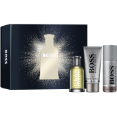 Hugo Boss Boss toaletná voda vo fľaši 100 ml + sprchový gél 100 ml + dezodorant v spreji 150 ml, darčeková súprava pre mužov