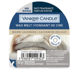 Yankee Candle Warm Cashmere - Teplý kašmírový vonný vosk do aromalampy 22 g