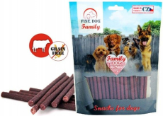 Fine Dog Family hovädzia tyčinka, prírodná mäsová pochúťka pre psy 200 g