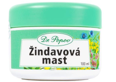 Dr. Popov Zindava masť prevencia v starostlivosti o análnu oblasť a atopický ekzém 100 ml