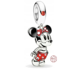 Prívesok zo striebra 925 Disney Minnie Mouse, filmový náramok
