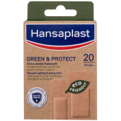 Hansaplast Green & Protect udržateľná textilná náplasť 20 kusov