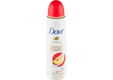 Dove Advanced Care Peach antiperspirant deodorant v spreji pre ženy 150 ml
