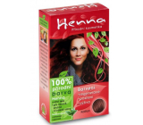 Henna Prírodná farba na vlasy Gaštan 117 prášková 33 g