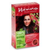 Henna Prírodná farba na vlasy medená červená 123 prášková 33 g