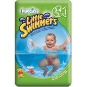 Huggies Little Swimmers 3-4 jednorázové plienky do vody 7-15 kg 12 kusov