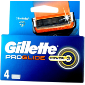 Gillette Fusion ProGlide Power náhradné hlavice 4 kusy pre mužov