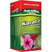 AgroBio Karate sa Zeon technológiou 5cs prípravok proti savému a žravému hmyzu 20 ml