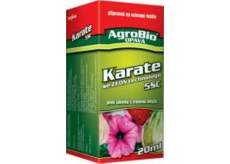 AgroBio Karate sa Zeon technológiou 5cs prípravok proti savému a žravému hmyzu 20 ml