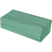 Z-Z papierové uteráky skladané jednovrstvové zelené, 250 kusov