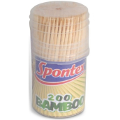 Spontex Špáradlá bambusové 200 kusov dóza