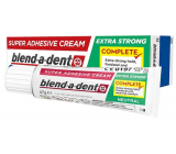 Blend-a-dent Extra Stark Neutral fixačný krém pre zubné náhrady - protézy 47 g