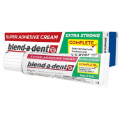 Blend-a-dent Extra Stark Neutral fixační krém pro zubní náhrady - protézy 47 g
