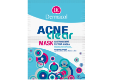 Dermacol Acneclear Adstringentné maska pre problematickú pleť 2 x 8 g