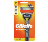 Gillette Fusion5 holiaci strojček + náhradné hlavice 2 kusy, pre mužov