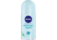 Nivea Energy Fresh guličkový antiperspirant dezodorant roll-on pre ženy 50 ml