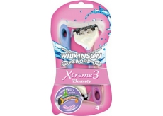 Wilkinson Lady Xtreme 3 Beauty holiaci strojček 3 čepieľky 3 + 1 kusov
