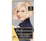 Loreal Paris Préférence farba na vlasy 92 Warsaw Veľmi svetlá blond dúhová