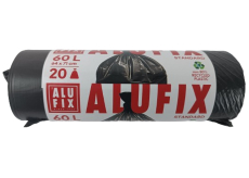 Alufix Sáčky do odpadkového koša čiernej, 10 μ, 60 llitrů, 64 X71 cm, 20 kusov