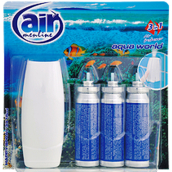 Air menłinu Aqua World Happy Osviežovač vzduchu komplet sprej + náplne 3 x 15 ml