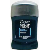 Dove Men + Care Clean Comfort antiperspirant dezodorant stick pre mužov 50 ml