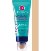 Dermacol Acnecover make-up & Corrector make-up a korektor 03 odstín 30 ml + 3 g
