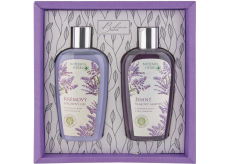 Bohemia Gifts Levanduľový sprchový gél 250 ml + šampón na vlasy 250 ml, kozmetická sada