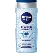 Nivea Men Pure Impact sprchový gel na tělo, tvář a vlasy 250 ml
