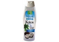 Bion Cosmetics Kokos & Vitamín E, Allantoin výživné telové mlieko pre všetky typy pokožky 500 ml
