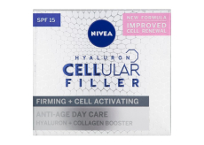 Nivea Hyaluron Cellular Filler spevňujúci denný krém pre všetky typy pleti 50 ml