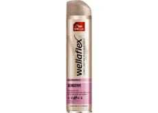 Wella Wellaflex Sensitive silné spevnenie lak na vlasy pre citlivú pokožku 250 ml