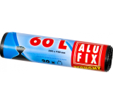 Alufix Economy Sáčky do odpadkového koše černé, 13 µ, 60 litrů, 60 x 71 cm, 20 kusů