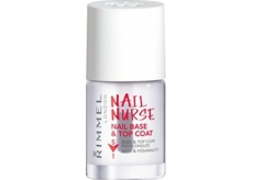 Rimmel London Nail Nurse Nail Base & Top Coat 5v1 lak na nechty 12 ml