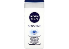 Nivea Men Sensitive sprchový gél na telo, tvár a vlasy 250 ml