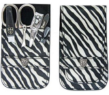 Kellermann 3 Swords Luxusná manikúra 6 dielna Fashion Materials v aktuálnom módnom materíálu Zebra 56212 PN