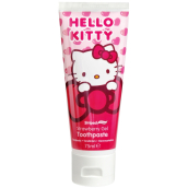 Koto Hello Kitty Jahoda fluoridová zubná pasta pre deti 75 ml