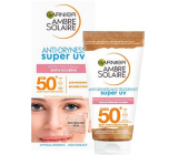 Garnier Ambre Solaire Sensitive Advanced Face UV Cream OF50 + opaľovací krém na tvár 50 ml