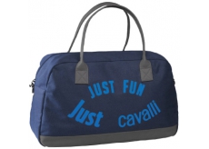 Roberto Cavalli Just Fun Just Cavalli športová taška modrá 41 x 26 x 19 cm 1 kus