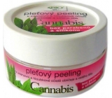 Bione Cosmetics Cannabis pleťový peeling 200 g