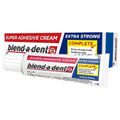 Blend-a-dent Super-Haftcreme Complete Extra Stark fixační krém pro zubní náhrady, protézy 47 g