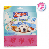 Spontex Pet Towel Microfibre uterák z mikrovlákna pre psov a mačky 40 x 80 cm 1 kus