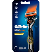 Gillette Fusion ProGlide Flexball Power holiaci strojček + náhradné hlavice 1 kus + batérie 1 kus, pre mužov