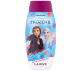 Disney Frozen Sweet Banana 2v1 šampon a koupelové mléko pro děti 250 ml