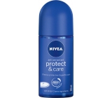 Nivea Protect & Care guličkový antiperspirant roll-on pre ženy 50 ml