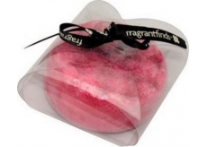 Fragrant Make Believe Glycerínové mydlo masážne s hubou naplnenou vôňou parfumu Britney Spears Fantasy vo farbe tmavej ružovej 200 g