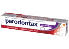 Parodontax Ultra Clean zubná pasta s obsahom fluoridu proti krvácaniu ďasien a parodontóze 75 ml