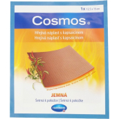 Cosmos Hrejivá náplasť kapsaicín jemná 12,5 x 15 cm